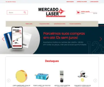 Mercadodolaser.com.br(MERCADO LASER) Screenshot