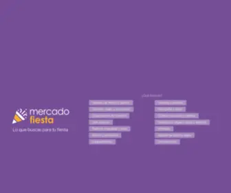 Mercadofiesta.com.ar(Salones de fiestas) Screenshot