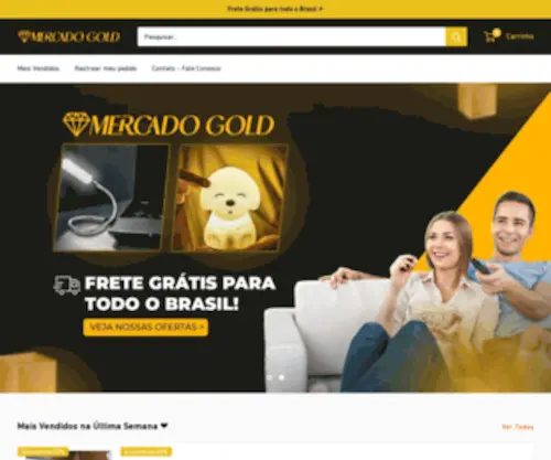 Mercadogold.com.br(Mercado Gold) Screenshot