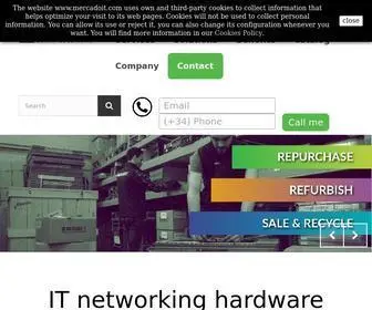 Mercadoit.com(Hardware IT Refurbished) Screenshot