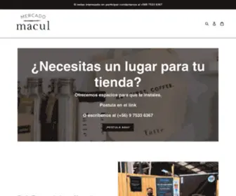 Mercadomacul.cl(Mercado Macul) Screenshot