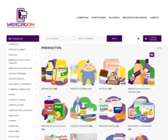 Mercadon-Line.com(Inicio) Screenshot