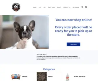 Mercadopetsupplies.com(A small family owned pet supplies store) Screenshot