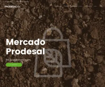 Mercadoprodesal.cl(Del productor a tu casa) Screenshot