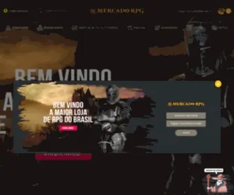 Mercadorpg.com.br(Mercado RPG) Screenshot