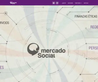 Mercadosocial.net(Inicio MES) Screenshot