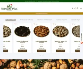 Mercadovital.co(Mercado Vital Alimentos Sanos) Screenshot