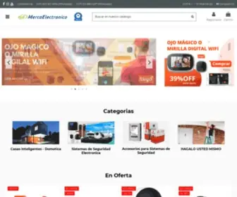 Mercaelectronico.com(Tienda Virtual de Seguridad Electronica) Screenshot