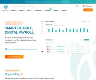 Mercans.com(Global Payroll Solutions & Services) Screenshot
