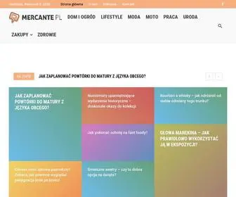 Mercante.pl(Główna) Screenshot