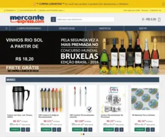 Mercanteexpress.com.br(Mercante Express) Screenshot