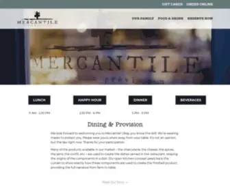 Mercantiledenver.com(Mercantile Take Out) Screenshot