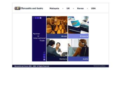Mercantilegentry.com(Bespoke consultancy services for strategic investors) Screenshot