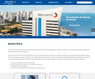 Mercantilsfi.com(NOSOTROS) Screenshot