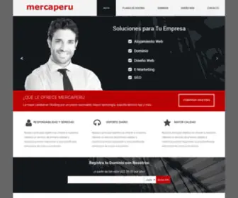 Mercaperu.com(Hosting) Screenshot