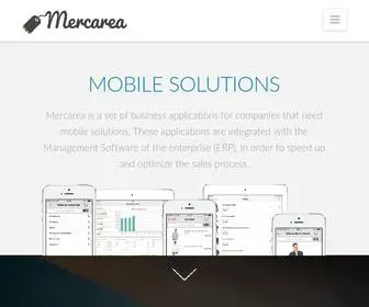 Mercarea.com(Soluciones móviles para Empresas) Screenshot