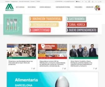 Mercasa.es(Mercasa, empresa p) Screenshot