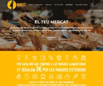 Mercatdelninot.com(Mercat del Ninot) Screenshot