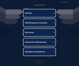 Mercationline.it(mercationline) Screenshot