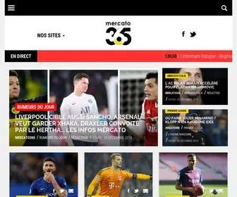 Mercato365.com(Suivez en direct toute l’actualité du Mercato) Screenshot