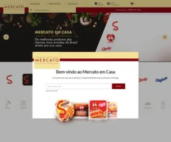 Mercatoemcasa.com.br(Mercato em casa) Screenshot