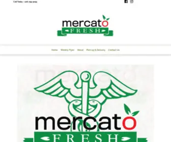 Mercatofresh.com(Mercato Fresh) Screenshot