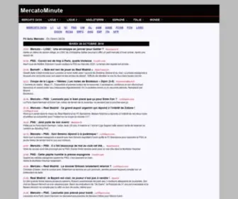 Mercatominute.fr(Mercato Minute) Screenshot
