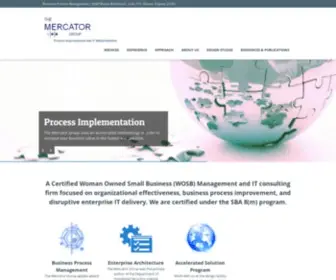 Mercatorg.com(The Mercator Group) Screenshot