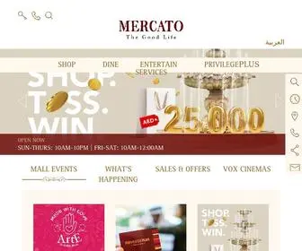 Mercatoshoppingmall.com(Mercato Shopping Mall) Screenshot