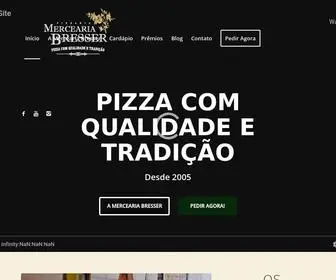Merceariabresser.com.br(Pizza e Delivery de Pizza em Curitiba) Screenshot