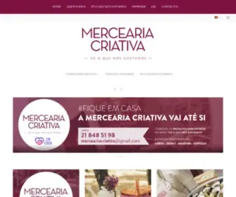 Merceariacriativa.com(Mercearia Criativa) Screenshot