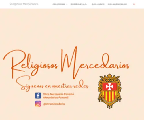 Mercedariospanama.org(Religiosos Mercedarios) Screenshot