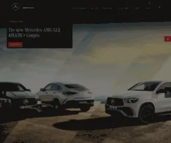 Mercedes-AMG.com(The official Mercedes) Screenshot