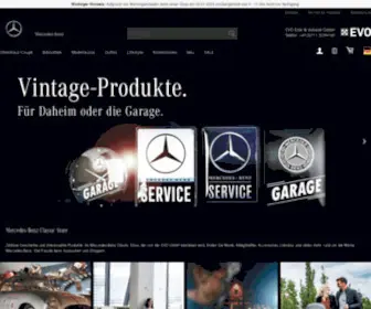 Mercedes-Benz-Classic-Store.com(Edle Accessoires) Screenshot