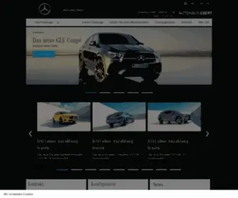 Mercedes-Benz-Ebert.de(Service und Zubehör) Screenshot