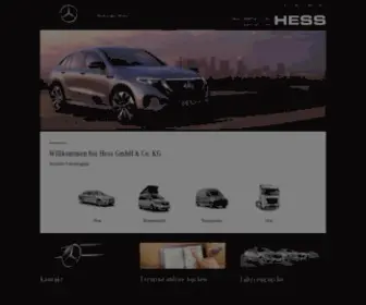 Mercedes-Benz-Hess.de(Mercedes-Benz Hess GmbH & Co) Screenshot