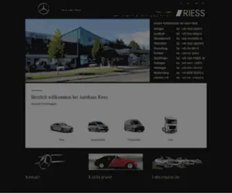 Mercedes-Benz-Riess.de(Mercedes-Benz Autohaus Riess Tuttlingen) Screenshot