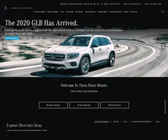 Mercedes-Benz-Threepointmotors.ca Screenshot