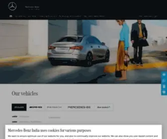 Mercedes-Benz.co.in(Mercedes-Benz Luxury Cars in India) Screenshot