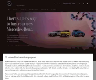 Mercedes-Benz.co.uk(Mercedes-Benz Passenger Cars) Screenshot