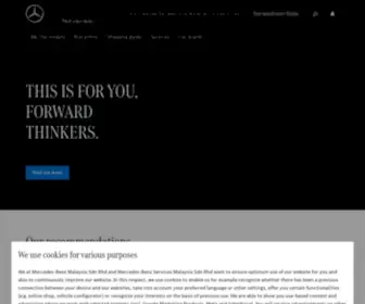 Mercedes-Benz.com.my(Mercedes-Benz Malaysia Official Website) Screenshot