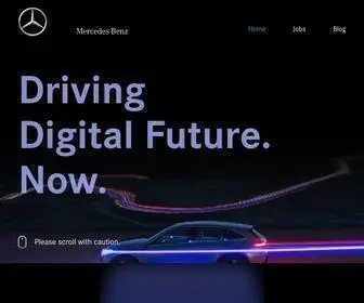 Mercedes-Benz.com(Mercedes-Benz Brand Experience) Screenshot