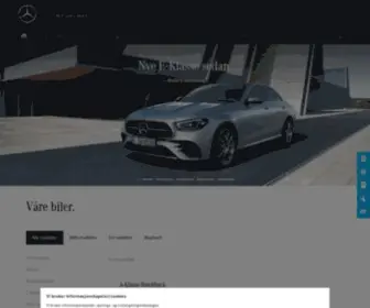 Mercedes-Benz.no(Mercedes-Benz Personbil) Screenshot