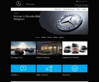 Mercedes-Benz.ph(Mercedes-Benz Mercedes-Benz Philippines San Juan City) Screenshot