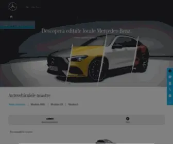 Mercedes-Benz.ro(Autoturisme Mercedes) Screenshot