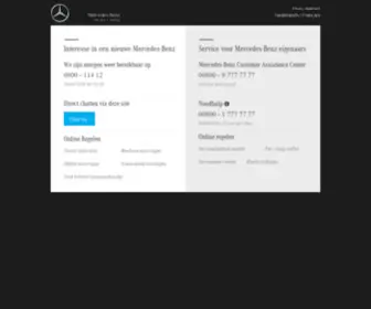 Mercedes-Benzcontact.be(Mercedes Benzcontact) Screenshot