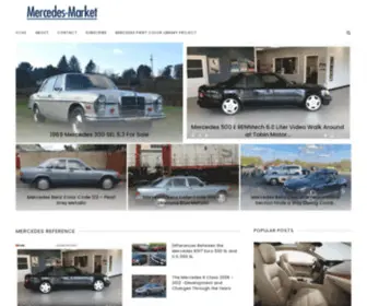 Mercedes-Market.com(Mercedes Market) Screenshot