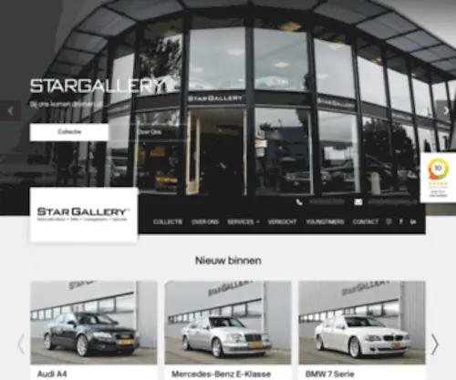 Mercedes-Youngtimer.nl(Star gallery) Screenshot