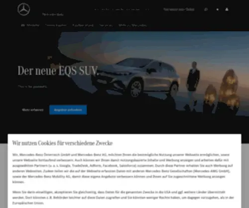 Mercedes.at(Mercedes-Benz Personenwagen) Screenshot