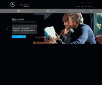 MercedesbenzFinancial.com.mx(Mercedes-benz financial) Screenshot